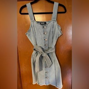 Denim dress